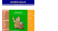 Desktop Screenshot of christliche-witze.de