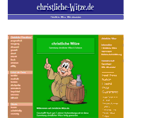 Tablet Screenshot of christliche-witze.de